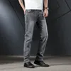 Marque qualité hommes Jeans couleur gris foncé Denim coton déchiré pour hommes créateur de mode Biker Jean taille 28-40 Men's251h
