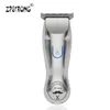 Electric Shavers Metal Professional Trimmer Frisör Mens Trådlös laddningsbara Clippers Mänskägg Maskin Hår klippt 230825