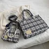 Jacquard Schoudertas voor Dames 2023 Luxe Designer Handtas Reizen Borduren aan de binnenkant met twee zakken Merk Shopping Tote Bags