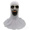 Party Masks Halloween Horror Mask Ghost Festival Ball Party Horror Nun Cosplay Costumes Accessories Latex Mask 230824