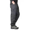 Männer Casual Cargo Hosen Multi-Tasche Taktische Militärische Armee Gerade Lose Hosen Männliche Overalls Zipper Tasche Hosen SeasonsLF20230824.