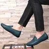 Kledingschoenen Echt leer Herenschoenen Casual Luxe Merk Formele Heren Loafers Mocassins Italiaans Ademend Instapper Mannelijke Bootschoenen Plus Size 230824