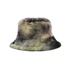 Brede Rand Hoeden Emmer Vrouwen Winter Faux Bontmuts Zachte Warme Zon Cap Panama Visser Outdoor Zonnebrandcrème 230825