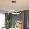 Matsalslampa Personlighet Kreativitet Clover Restaurang Pendant Lamp Nordic Modern Simple Dining Room Hotel Art Bar Lamp HKD230825