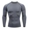 Camisetas para hombres Hombres Compresión Deportes Medias de manga larga Camisetas Baloncesto Ropa deportiva Fitness Boy Running Base Layer Training Top Quick Dry 230825