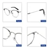 Montature per occhiali da sole ZENOTTIC Montature per occhiali rotonde in lega Lenti Stile business Occhiali Miopia ottica Montature per occhiali da vista 230824
