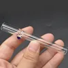 En gros 86mm mini épais verre pyrex un frappeur tuyau rouleau à vapeur filtres tuyaux cigarette main tuyaux avec équilibre coloré