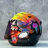 Motosiklet kaskları 3 Russell Siyah Yarım Kask Erkekler ve Kadınlar Off-Road Yok Yokuş Yokuş Yarışı Dağ Cross Casco Capacete