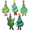 Costume da mascotte dell'albero di Natale che camminava abita di Halloween costume di grande evento abito da festa abito da festa costume da carnevale