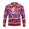 Bluzy damskie śmieszne brzydkie świąteczne bluza polarowa seksowna emilia anime moda pullover dziewczęta Hip Hop Streetwear Men unto odzież par para