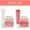 Glasspiegel transparente Lippenfarbe feuchtigkeitsspendende Lippenschutz Minze Lippenanreicherung flüssiger Früchte Lippenhonig