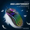 Gaming Mouse RGB Lätt USB Wired 7200DPI MICE 6 Keys Mouse For Desktop PC Gamer Laptop Q230825