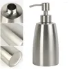 Distributeur de savon liquide 350/400ML, bouteille de Gel, pompe à Lotion en acier inoxydable 304, cuisine à main, salle de bains