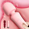 Nxy vibratorer kraftfulla klitoris dildo vibrator erotiska sexleksaker för kvinnor 10 lägen vibration av magi trollstav g spot massager kvinnlig onanator 230809