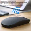 Mouse Bluetooth senza fili ricaricabile per iPad Samsung Huawei MiPad Mouse USB 2.4G per Android Windows Tablet Laptop Notebook PC HKD230825