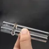 Atacado 86mm mini vidro pirex grosso um rebatedor tubo de filtro de rolo de vapor tubos de mão de cigarro com equilíbrio colorido