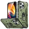 軍曹マット電話ケースエアバッグアンチフォールバックカバーiPhone用磁気キックスタンドプロテクター15pro 15plus 15ultra 14 13 12 11 Pro Max XS XS XR 7 8 SE