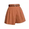 Fashion Casual Skirts Wide Leg Shorts Womens Summer Korean High Waist Loose A Line Short Skirt Pants Trend