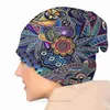 Bonnet/Crâne Caps Dot Animaux Bonnet Homme Automne Printemps Chapeau Mince Australien Art Aborigène Skullies Bonnets Casquettes Pour Hommes Femmes Tissu Chapeaux L0825