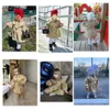 Jackor Children's Clothing Girls 'Coat Children Children Children's Spring Autumn Korean Style Söt Long Trench Baby Girls Windbreaker 230825