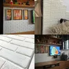 Adesivos de parede espuma 3d vintage auto adesivo painel papel de parede decoração para casa sala estar quarto casa decoração do banheiro decalques