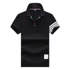 2020 Brand Polo Shirt Men Summer Short Sleeve Plus Size Homme Clothing Casual Cotton Luxury Designer Högkvalitativ mode TOPS HKD230825