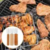 Set di stoviglie Porta mais Porta forchette Bastoncini multiuso Attrezzi per barbecue Forchette Spiedini riutilizzabili