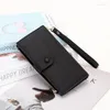 Wallets COMFDORSKIN D Cow Leather Women Wallet Arrivals Long Zipper Purse High Quality Card