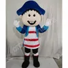 Piraten-Kapitän-Maskottchen-Kostüm, wandelnder Halloween-Anzug, großes Event-Kostüm, Anzug, Partykleid, Bekleidung, Karnevalskostüm