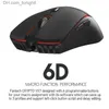 FANTECH VX7 souris de jeu 8000 DPI USB souris filaire avec lumière RVB Six souris de joueur de conception ergonomique réglable pour ordinateur portable PC Q230825