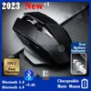 2023 Nouvelle souris de bureau d'affaires sans fil Bluetooth ergonomique optique silencieuse Bluetooth 5.0 pour PC de bureau d'affaires souris sans fil HKD230825