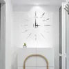 Non-punching Creative DIY Wall Clock Three-dimensional Acrylic Clock Simple Bedroom Silent Clock HKD230825 HKD230825