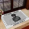 Carpet Cute Dog Printed Doormat Bedroom Living Room Floor Bathroom AntiSlip Long Rug Marbling Home Entrance 40x60cm 230825