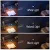 Lampa biurka LED 3 Kolory Dokręble dotyk Składane USB Studia Light Light Bedside Odczytanie oka Lights Lights HKD230824