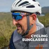 Lunettes extérieures hommes lunettes de soleil pochromiques lunettes de cyclisme lunettes de VTT hommes Baseball vélo pour le sport 230824