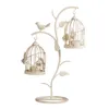 Birdcage Candle Holder Lantern Stand for Farmhouse Table Centerpiece Wedding HKD230825