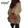 Trenchs Femme WXIBEI décontracté printemps automne coupe-vent manteau femmes manteau court Style britannique tempérament coupe-vent femme XM004 230824