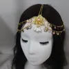 Lolita Halo Crown Pearl Perl Chain Tiara Gothic Band Band Emed Headwear accessoires