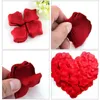 100/500/1000 peças pétalas de rosa artificiais românticas flores artificiais pétalas de seda decoração de pétalas de flores de casamento para dia dos namorados hkd230825 hkd230825