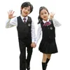 Особые случаи детская корейская японская школьная форма для мальчика белая рубашка для килограммы килограмма для кишки для жилета