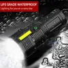 Portable 3 Light Modes Flashlight Bright USB LED Rechargeable torch Work Light Tactical Pocket Flashlights Waterproof Camping Flashlight Lamp