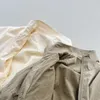 Giacche Cappotto primaverile fresco Ragazzi Personalità della moda Giacca da boxe solida Cardigan versatile Neonata Protezione solare Cappotti in cotone 230825