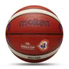 Bollar Molten Original Basketball Size 7 Högkvalitativ PU Material Wearresistent Match Training Outdoor Indoor Men Basketbol Topu 230824