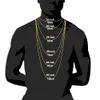 Chaîne de Tennis Hip Hop en cuivre incrusté de Zircon, chaîne de sucre de roche, personnalité tendance, collier de marque pour hommes et femmes, 12MM
