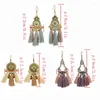 Dangle Earrings Ethnic Bohemia Women Fringed Tassel Drop Jhumka For Festival Turkish Jewelry Pendientes Oorbellen