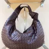 Teen Venata Fashion Designer Bag Woven Knutted Handbag Womens Cloud Bags Evening Large Underarm Jodie Bottegs Jodies Tote Handbags 64PD