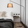 Vloerlampen Metaal Creatieve Lamp Eenvoudig Modern Europees Appartement Staande Led-knopschakelaar Luminaria Slaapkamerdecoraties