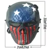 Party Masks Real Outdoor CS Zombie Skull Mask Field Equipment Full Face Warrior Mask Militär utomhusförsörjning Halloween Dress Tactical Mask 230824