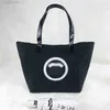 23SS Designer Channel Borsa Chanei da donna Borsa piccola profumata con perle bianche con paillettes Colore a contrasto Borsa per la spesa Temperamento Moda Borsa versatile Borsa tote Nera