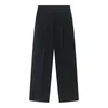 Mäns kostymer Syuhgfa Solid Color Casual Suit Pants Trendy Summer Thin Simple Loosed Wide Ben Straight Trousers Korean Fashion